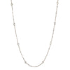 Karon Jacobson White Gold & Diamond Chain Necklace - Jewellery Designer - 2