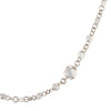 Karon Jacobson White Gold & Diamond Chain Necklace - Jewellery Designer - 3