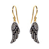 Diamond & 14kt Gold Earrings by Karon Jacobson