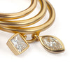 Karon Jacobson 18ct Gold Diamond and Sapphire Charm Rings Designer Jewellery - Detail 2