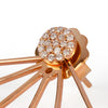 Karon Jacobson 18ct Rose Gold & Diamond Arrow Earrings - Designer Jewellery 4