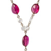 Karon Jacobson 18ct White Gold, Ruby and Diamond Necklace - Designer Jewellery - 5