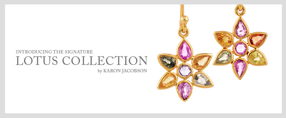 Karon Jacobson Jewellery introducing the Lotus Collection